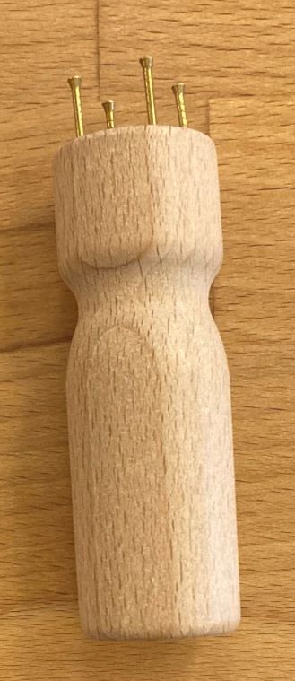 French knitting doll