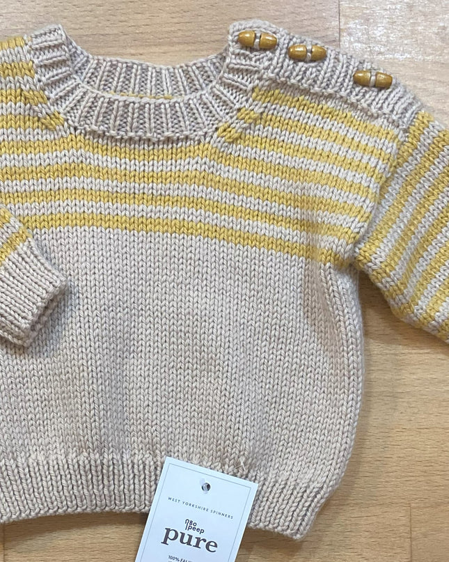 Garment Childs Jumper 22" chest Beige