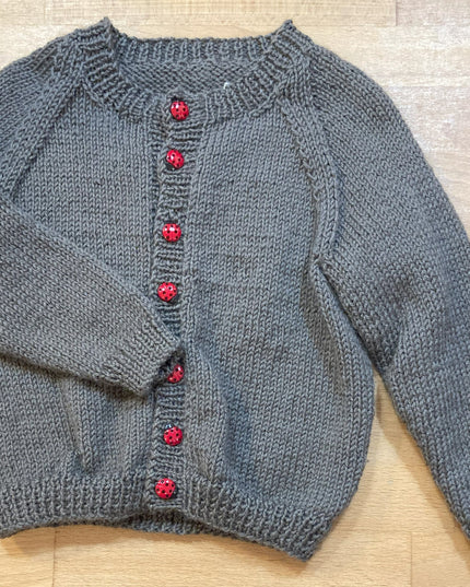 Garment Childs Cardigan 26" chest Grey