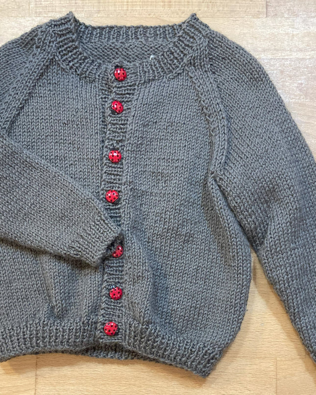 Garment Childs Cardigan 26" chest Grey