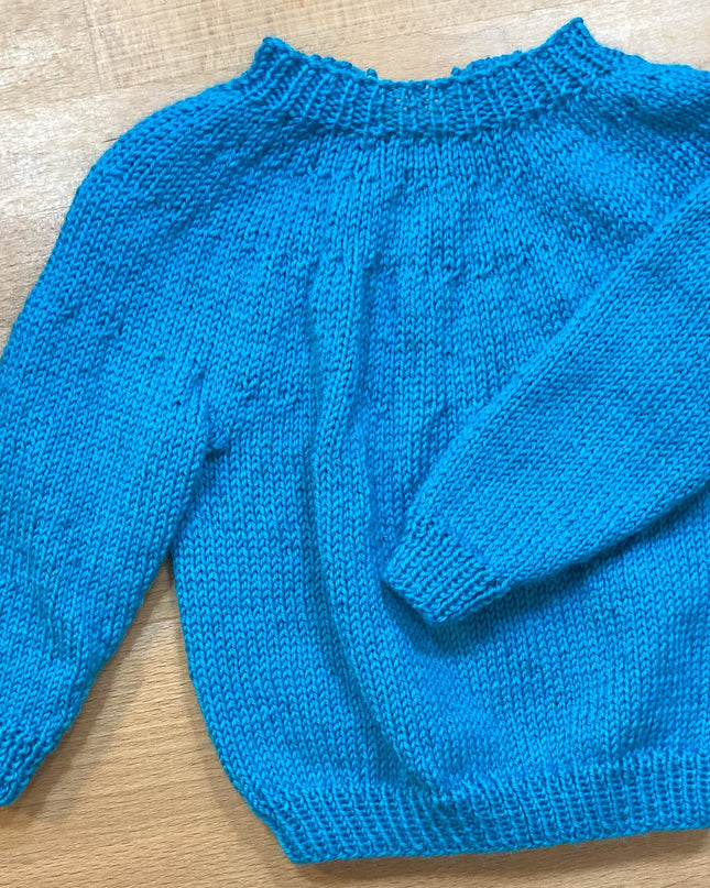 Garment Childs Jumper 20" chest Turquoise