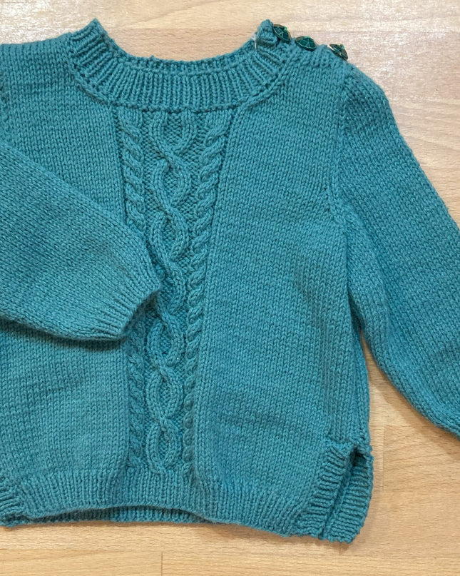 Garment Childs Jumper 22" chest Green