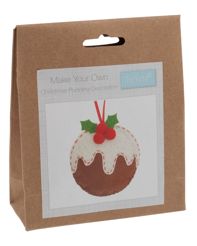 Make your own Felt Kit - Christmas Pudding