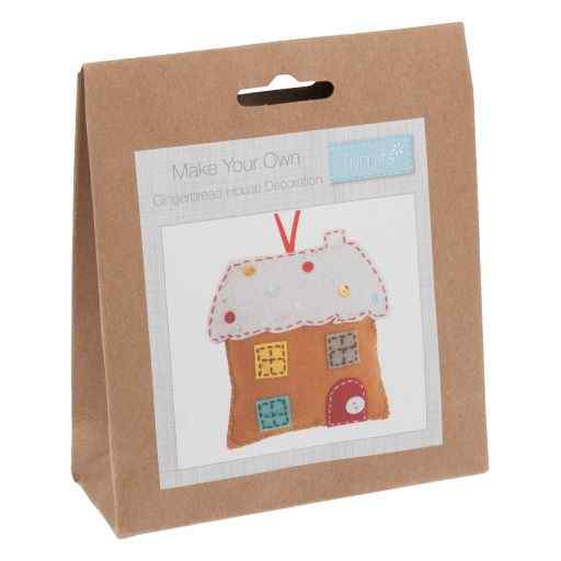 Make your own Felt Kit - Gingerbread House