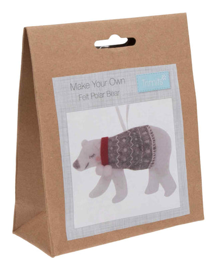 Make your own Felt Kit - Polar Bear