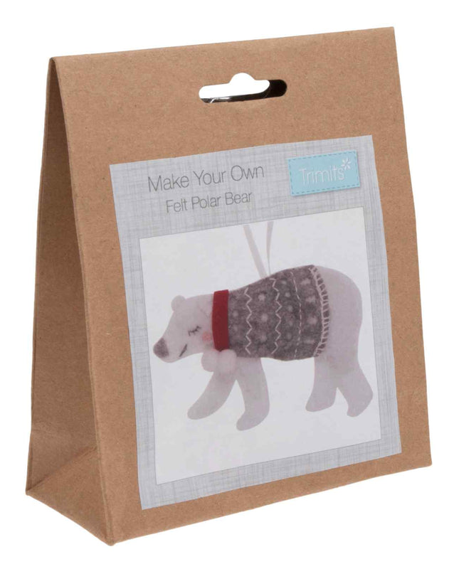 Make your own Felt Kit - Polar Bear