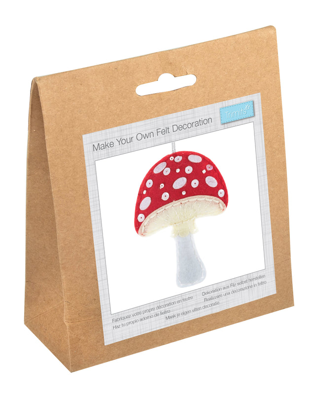 Make your own Felt Kit - Toadstool