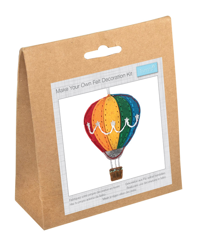 Make your own Felt Kit - Hot Air Balloon