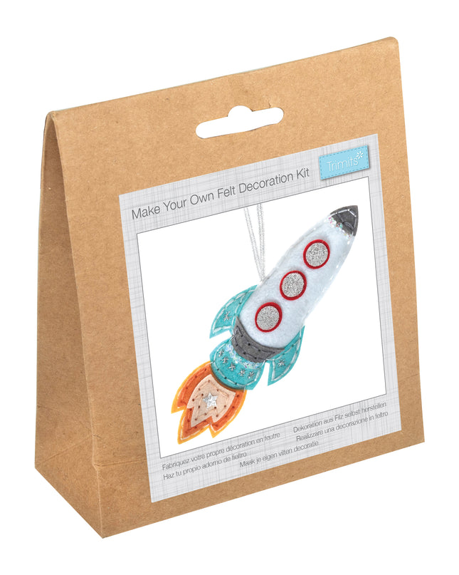 Make your own Felt Kit - Rocket