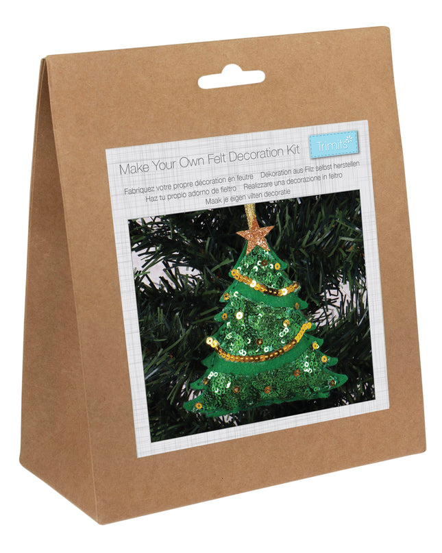 Make your own Felt Kit - Sequin Tree