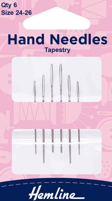 Hand Needles Tapestry Size 24 to 26 H203.2426