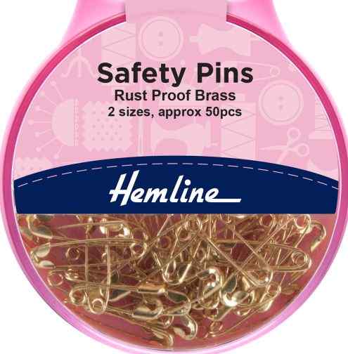 Safety Pins Rust Proof Brass Assorted H419.99