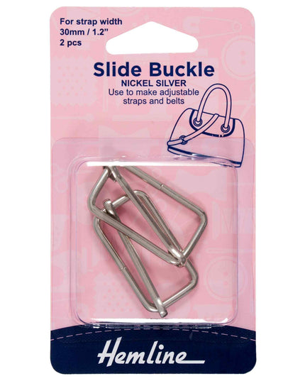 Slide Buckle Nickel Silver H4502.30.NK