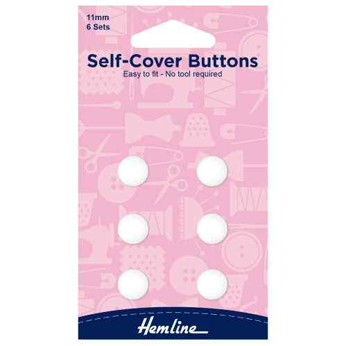 Self cover buttons 11mm H475.11