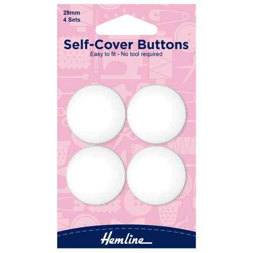 Self cover buttons 29mm H475.29