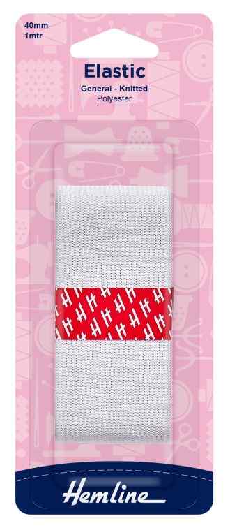 Elastic 40mm White H620.40
