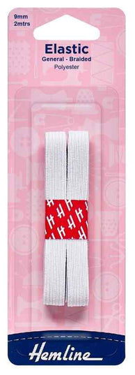 Elastic 9mm White H620.9