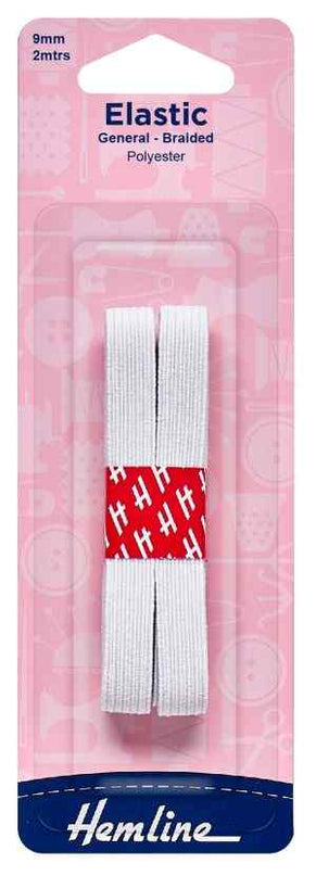 Elastic 9mm White H620.9