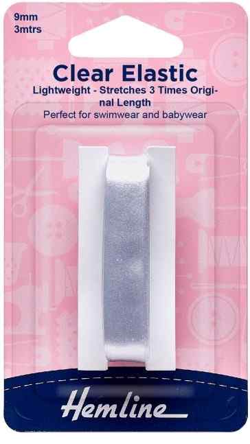 Elastic 9mm Clear Lightweight H686.9