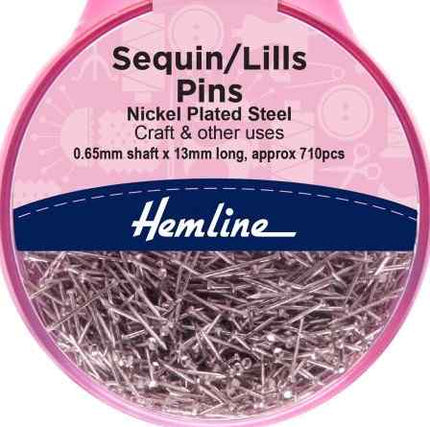 Pins Sequin/Lills H708