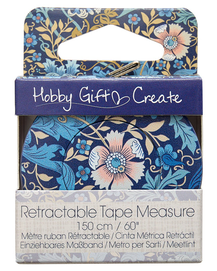 Retractable Tape Measure Woodblock Floral HGC253.01