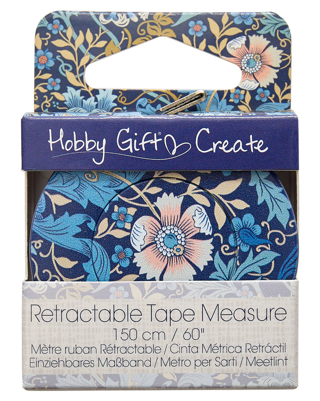 Retractable Tape Measure Woodblock Floral HGC253.01