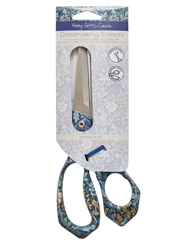 Scissors Dressmaking Woodblock Floral HGC850.01