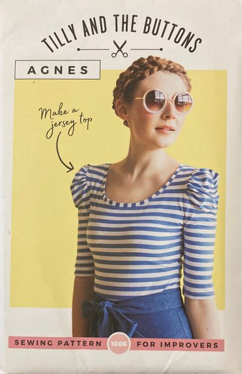 Tilly And The Buttons Sewing Pattern Agnes (Jersey top)*