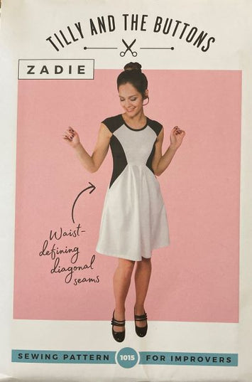 Tilly And The Buttons Sewing Pattern Zadie (Dress)
