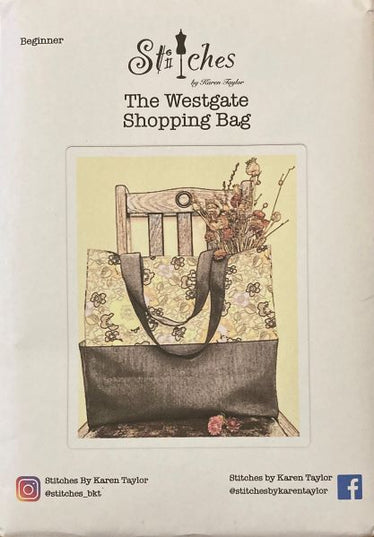 Karen Taylor Sewing Patterns The Westgate Shopping Bag size small and large