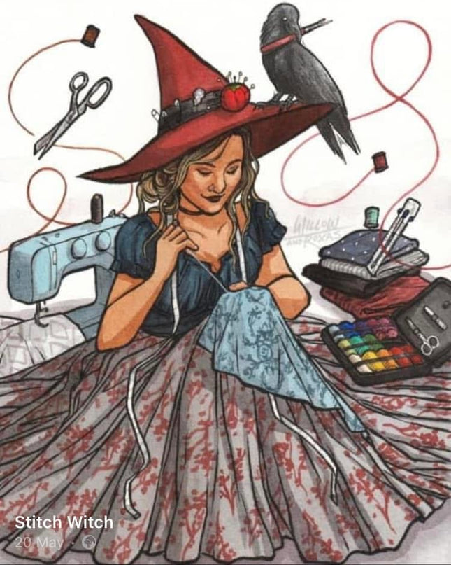 Witch Stitch Wednesday 25th March
