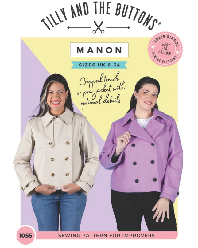 Tilly And The Buttons Sewing Pattern Manon (Coat)