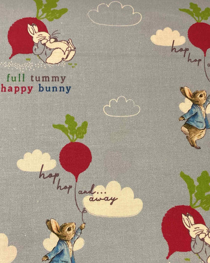 Fabric Beatrix Potter Collection PETER RABBIT HOP HOP AND AWAY