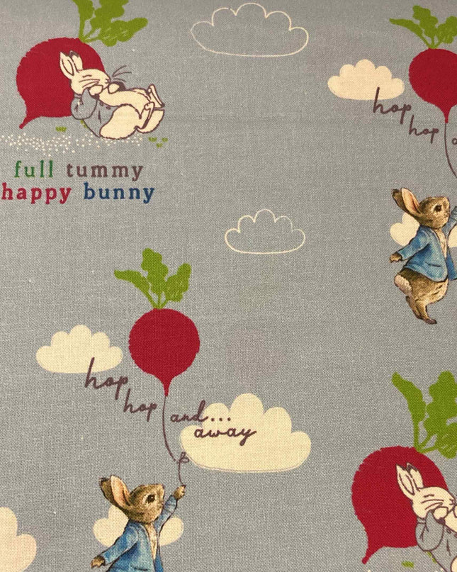 Fabric Beatrix Potter Collection PETER RABBIT HOP HOP AND AWAY