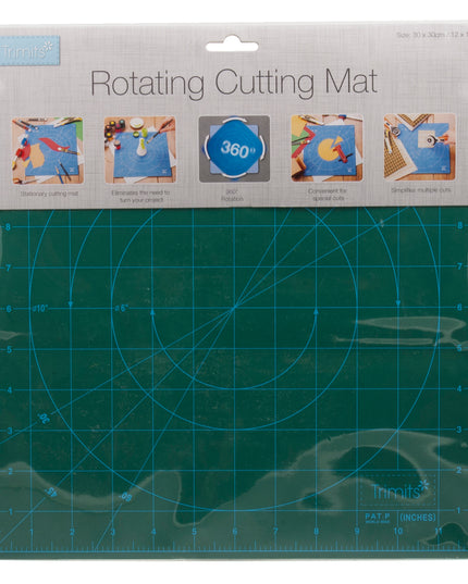 Rotating Cutting Mat 12" x 12" JERT1