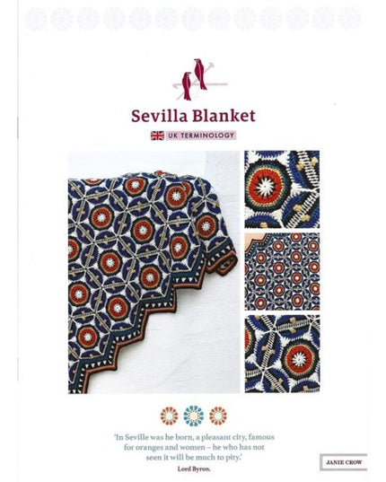 Janie Crowfoot Sevilla Crochet Blanket