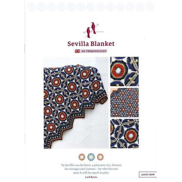 Janie Crowfoot Sevilla Crochet Blanket