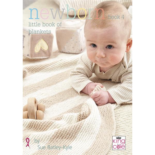 King Cole Newborn Book 4 Little Book of Blankets