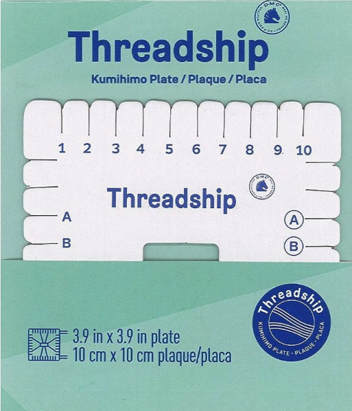 DMC Threadship Kumihimo Plate TSHKUMISQ