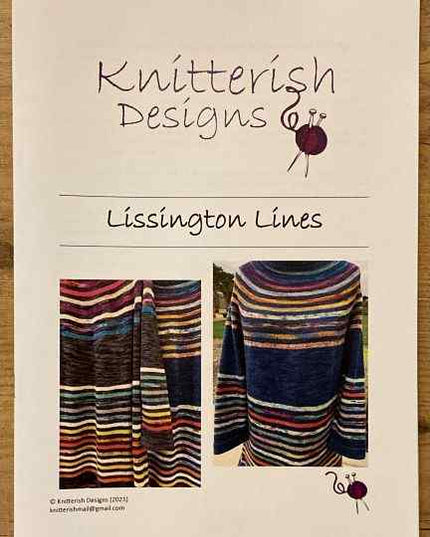 Knitterish Designs Knitting Patterns Lissington Lines Jumper