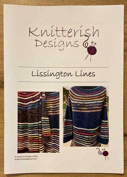 Knitterish Designs Knitting Patterns Lissington Lines Jumper