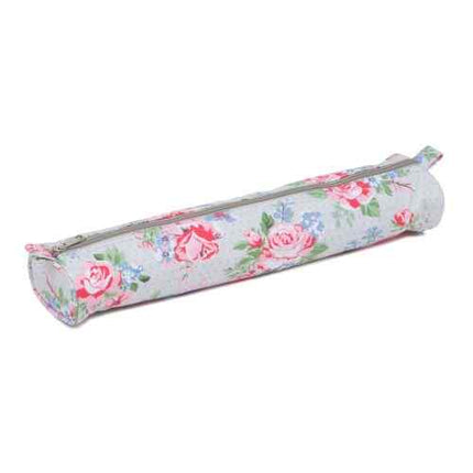 Knitting Needle Case Pink Floral Large