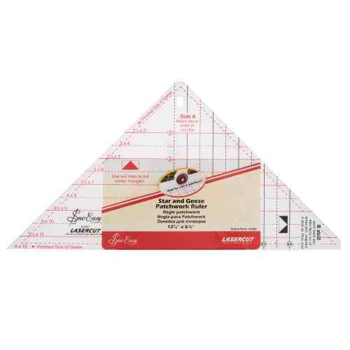Sew Easy Star and geese patchwork ruler