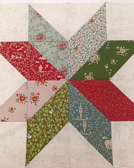 Christmas in July : Christmas Star Patchwork : Thursday 30th July 2026
