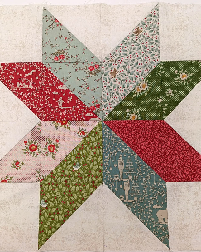 Christmas in July : Christmas Star Patchwork : Thursday 30th July 2026