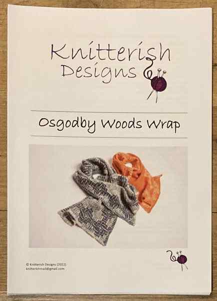 Knitterish Designs Knitting Patterns Osgodby Woods Wrap