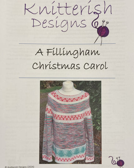 Knitterish Designs Knitting Patterns A Fillingham Christmas Carol