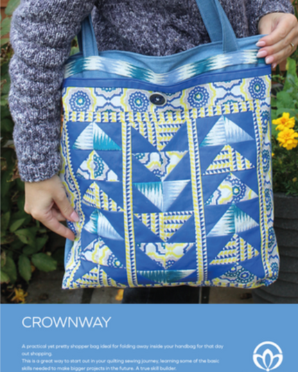Sew Pretty Sew Mindful Crownway Shopper