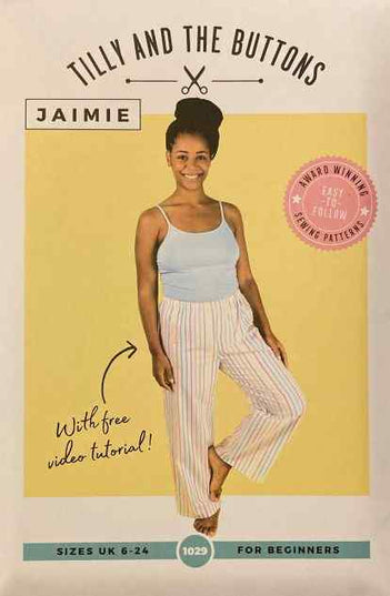 Tilly And The Buttons Sewing Pattern Jaimie (Pyjamas)