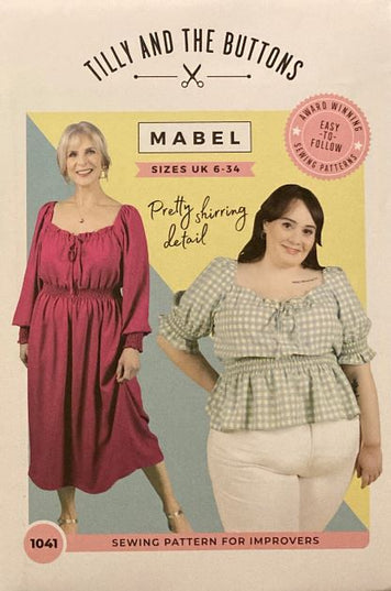 Tilly And The Buttons Sewing Pattern Mabel (Dress and top) *